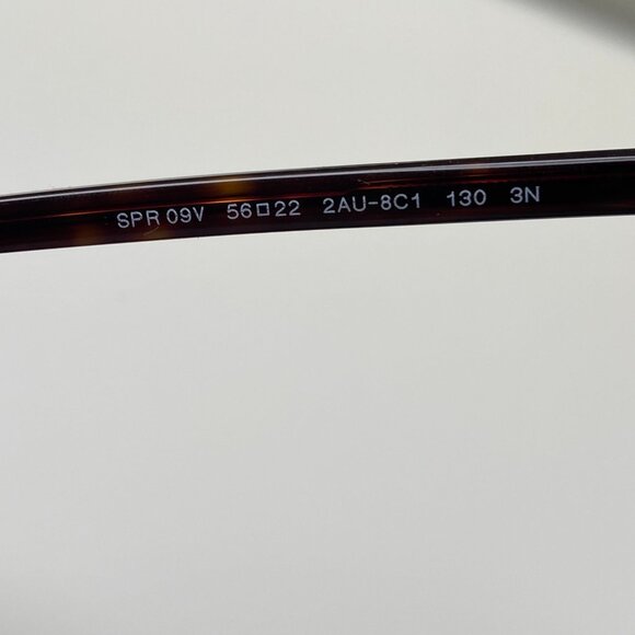 PRADA Sunglasses 0PR 09VS Tortoiseshell Havana Plastic Round Sunglasses NIB - Picture 6 of 11